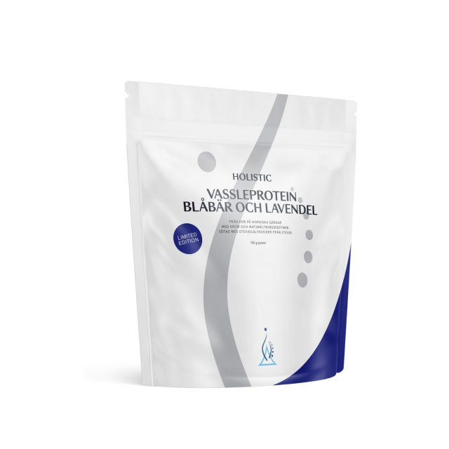 Vassleprotein Blåbær & Lavendel 750g