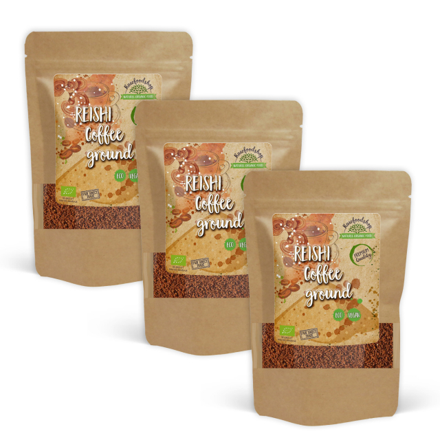 Reishi Bryggkaffe ØKO 250g x 3 pakker