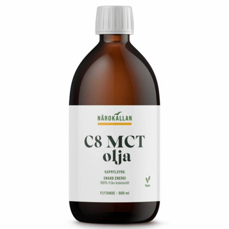 Bättre Hälsa C8 MCT olje 500 ml