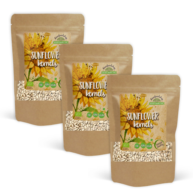 Solfrø ØKO 1kg x 3 pakker