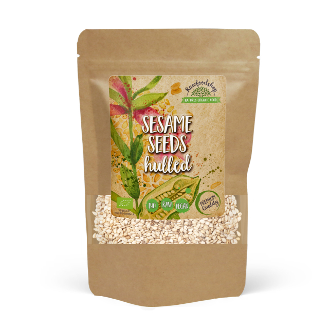Sesamfrø skrellede ØKO 1kg