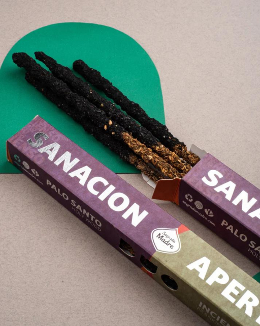 Duo Palo Santo & Frankincense røkelsespinner 6 stk