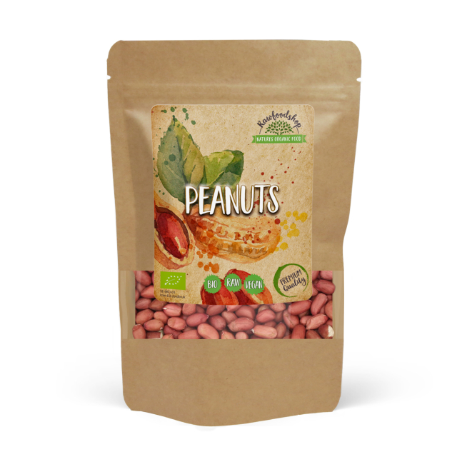 Peanøtter Premium RAW ØKO 1kg