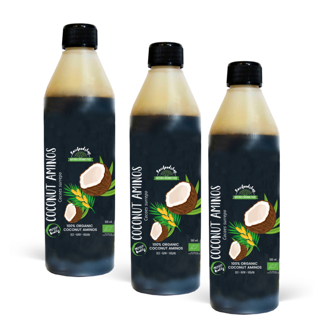 Kokos Aminos ØKO 500ml x 3 flasker
