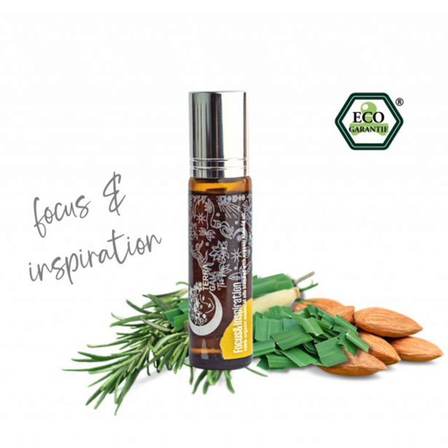 Eterisk Olje Fokus & Inspiration Roll-on ØKO 10ml