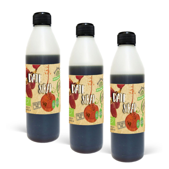 Daddel Sirup ØKO 500ml x 3 flasker