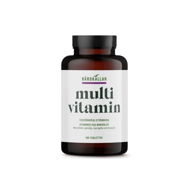 Multivitamin tidsforsinket 180 tabletter