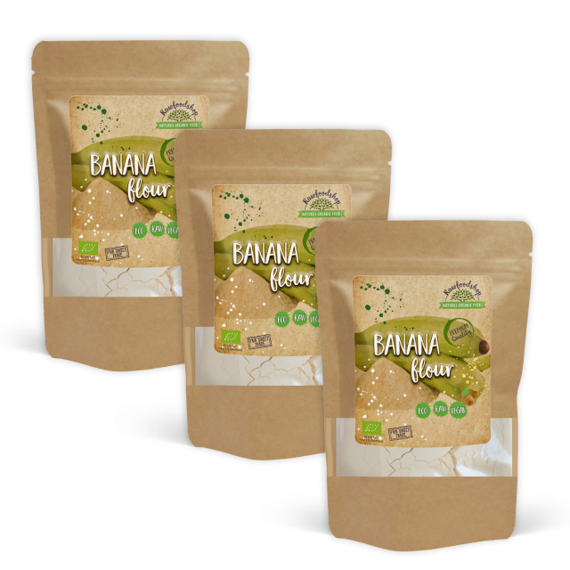 Bananmel ØKO 1kg x 3 pakker