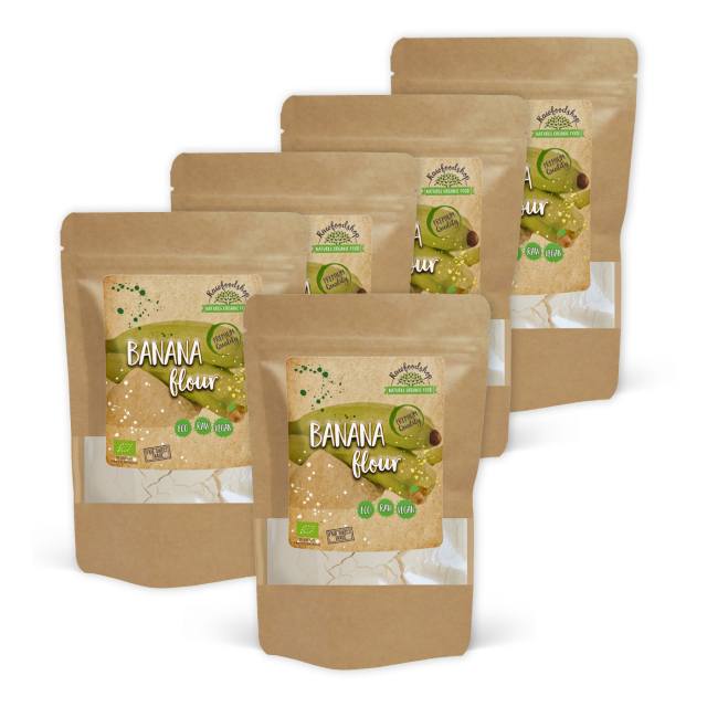 Bananmel ØKO 1kg x 5 pakker