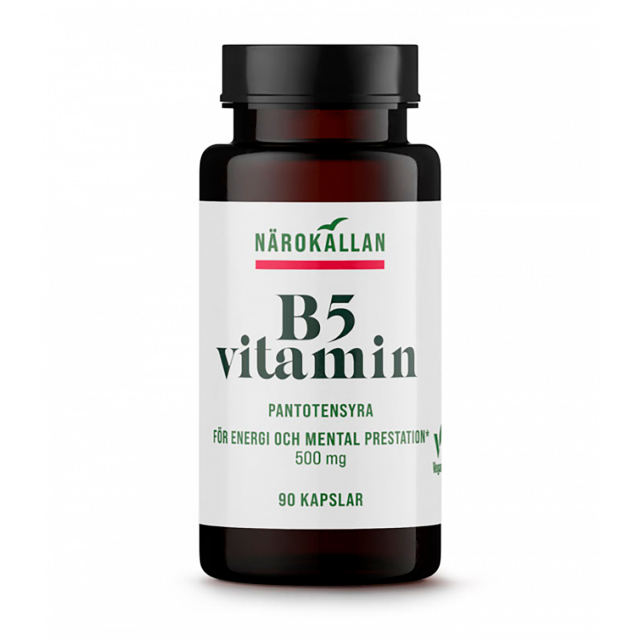 B5 500 mg 90 kapsler