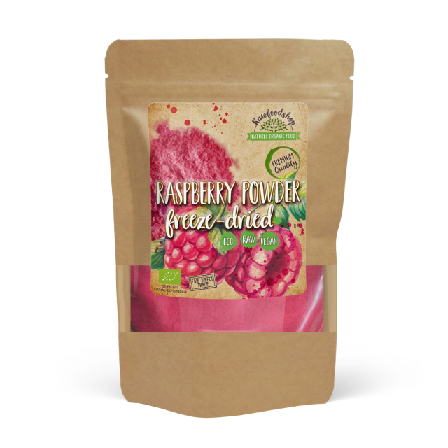 Bringebærpulver Frysetørket ØKO 100g