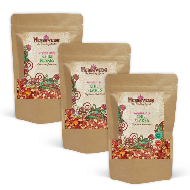 Chilliflakes ØKO 50g x 3 pakker