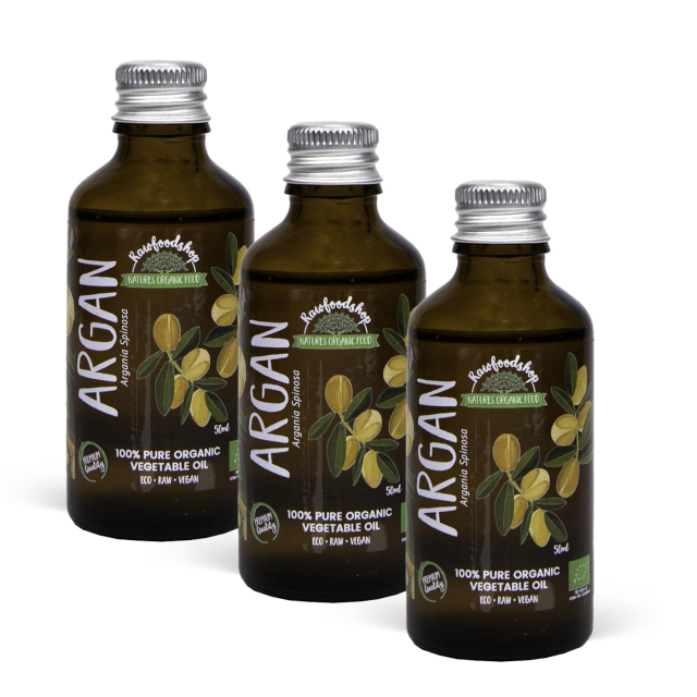 Arganolje ØKO 50ml x 3 flasker