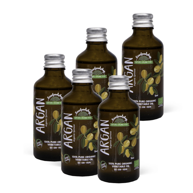 Arganolje ØKO 50ml x 5 flasker