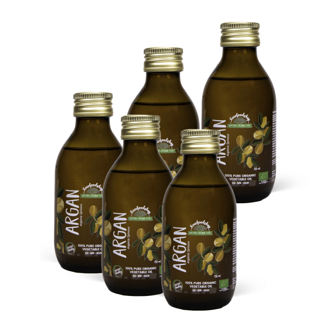 Arganolje ØKO 150ml x 5 flasker