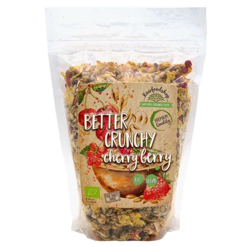 Better Crunchy - Cherry Berry ØKO 500g