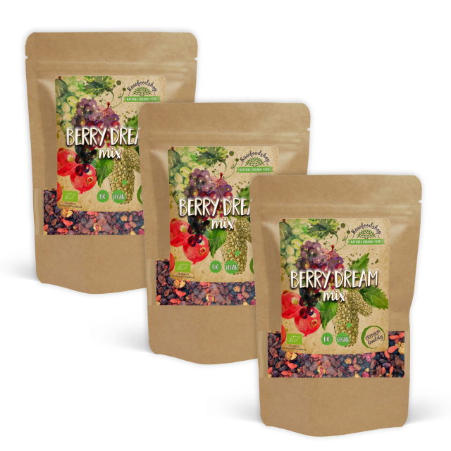 Berry Dream Mix ØKO 1kg x 3 pakker