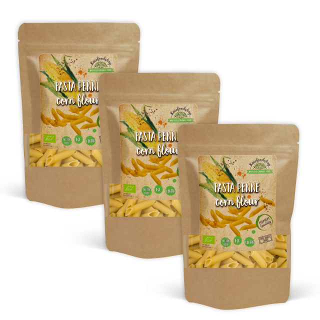 Pasta Penne Maismel ØKO 250g x 3 pakker