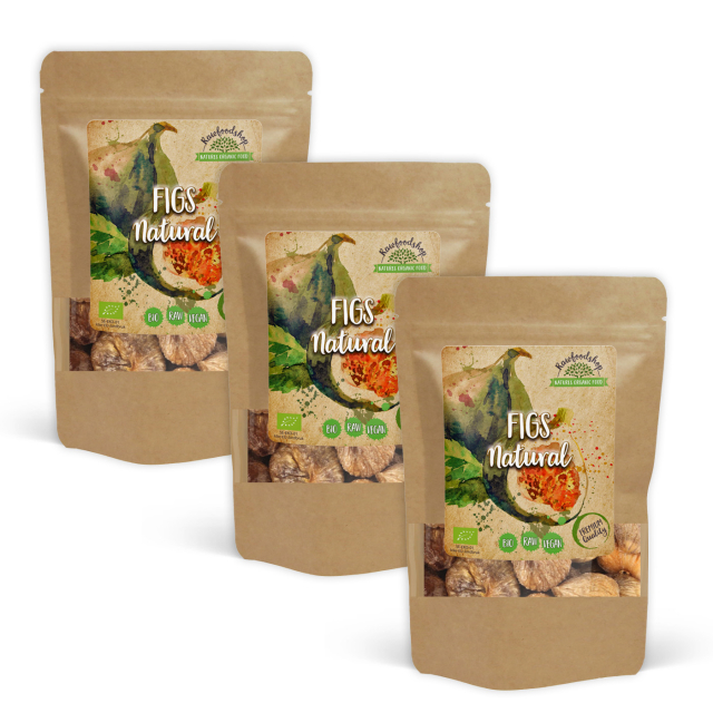 Fiken ØKO 1kg x 3 pakker