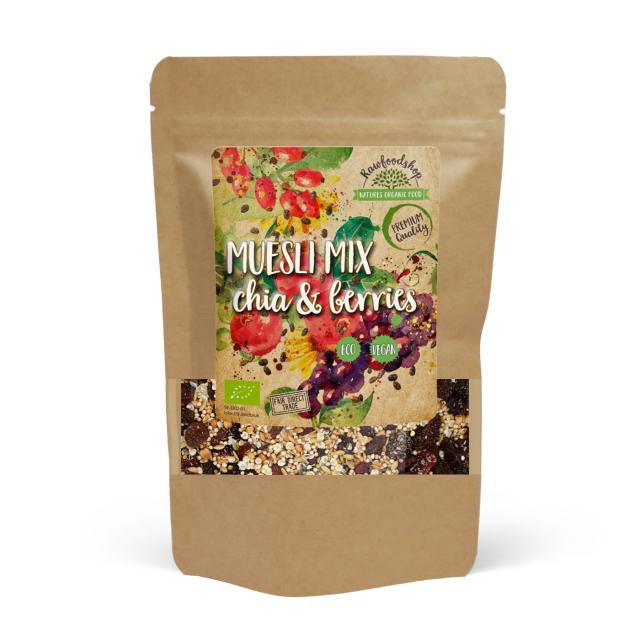 Muslimix med Chia & Bær ØKO 400g
