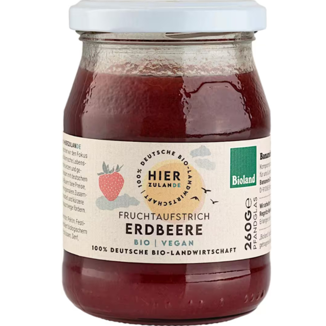 Jordbærpuré ØKO 260g