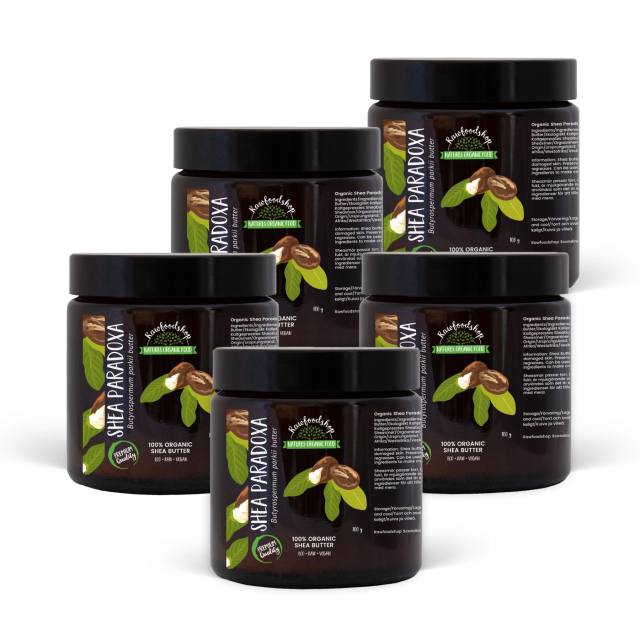Sheasmør Paradoxa ØKO 100g x 5 bokser