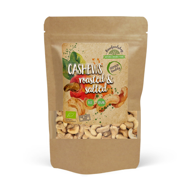 Cashewnøtter Ristet & Saltet ØKO 1kg