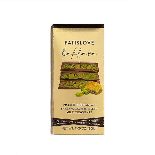 Dubai Sjokolade med pistasj & baklava 200 g