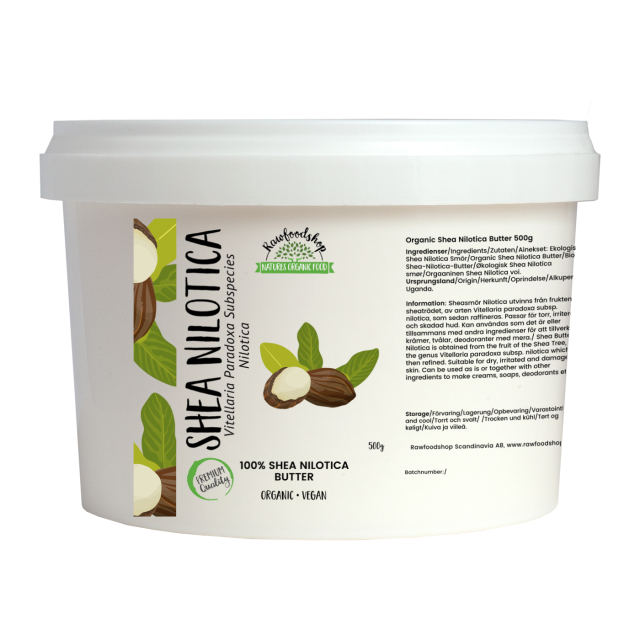 Sheasmør Nilotica ØKO 500g