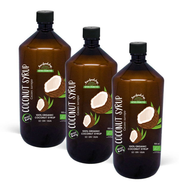 Kokossirup ØKO 1000ml x 3 flasker