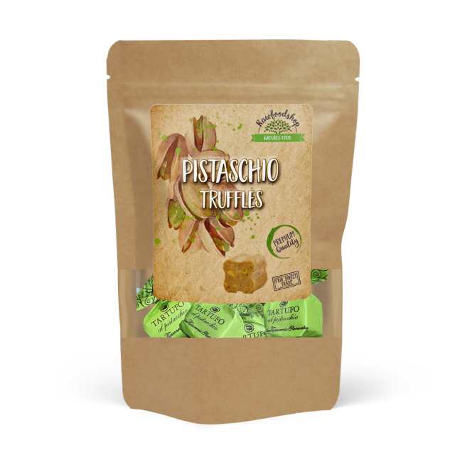 Pistasjtrøfler 100g