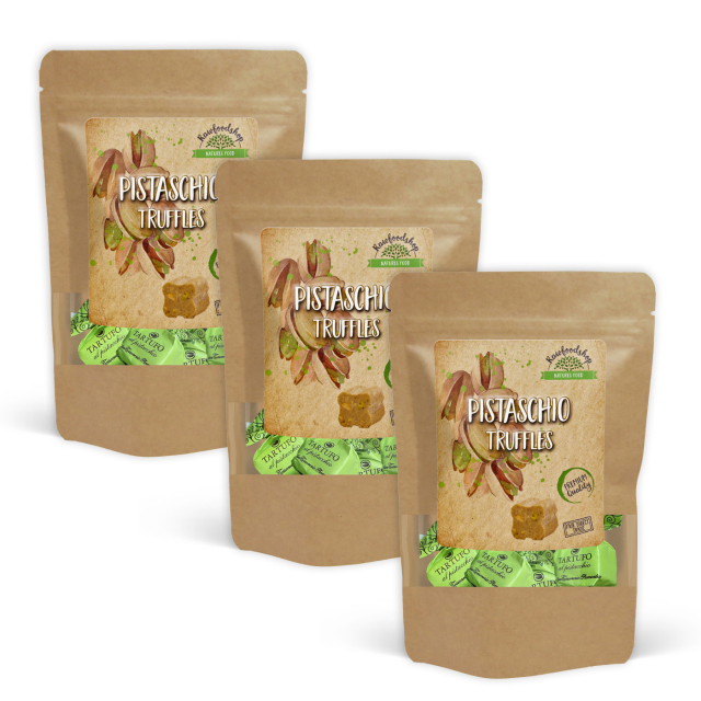 Pistasjtrøfler 100g x 3 pakker