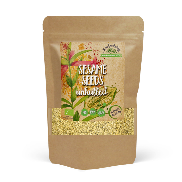 Sesamfrø uskalla økologisk 1kg