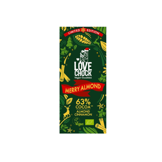 Sjokolade med Kanel & Mandel ØKO 70g