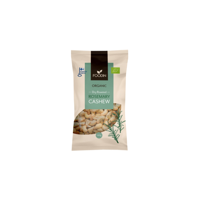 Cashewnøtter Rosmarin ØKO 120g