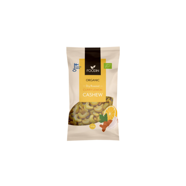 Cashewnøtter Karri Sitron ØKO 120g