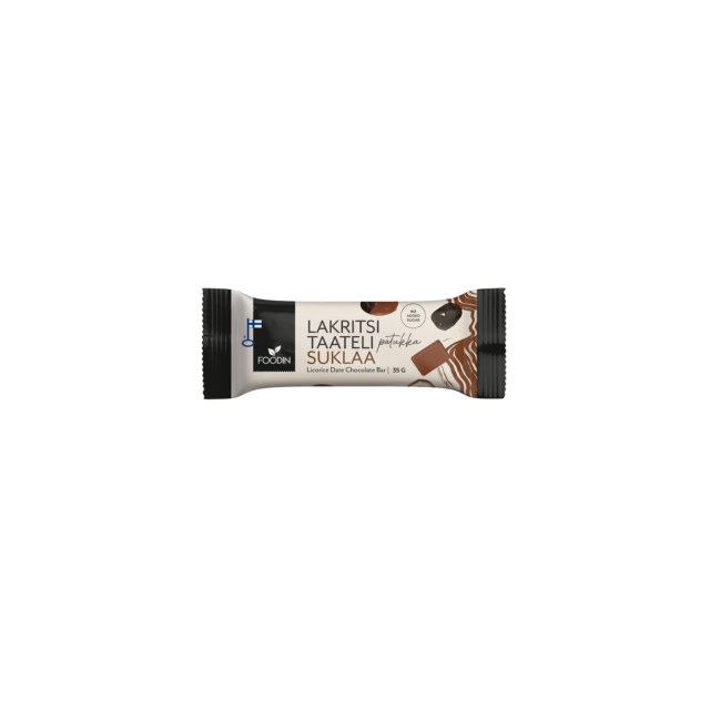 Dadlebar Lakris Sjokolade 35g