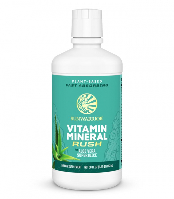 Sunwarrior Vitamin Mineral Rush med Aloe Vera 887ml