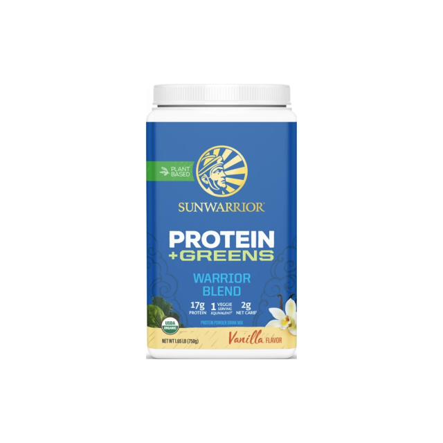 Warrior Blend Protein + Greens Vanilla ØKO 750g