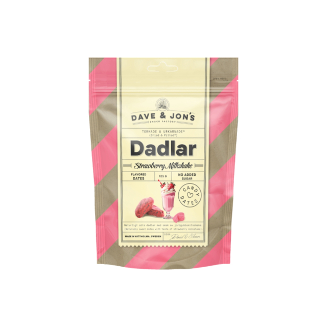 Dadler Strawberry Milkshake 125g