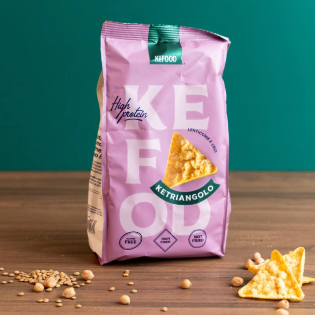 Linsesnacks Røde Linser & Kikerter 80g