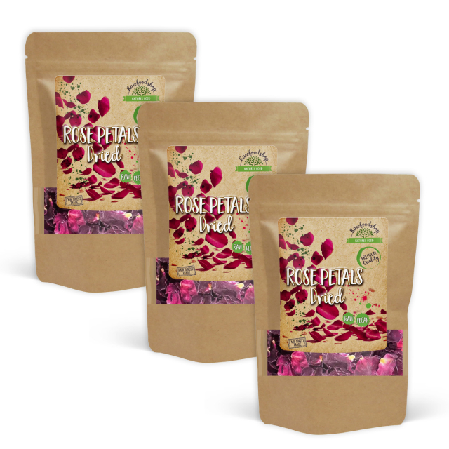 Rosenblad Tørkede 125g x 3 pakker