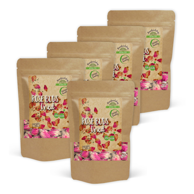 Roseknopper Tørkede 125g x 5 pakker
