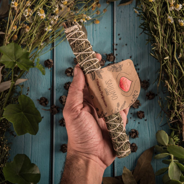 Sahumo Smudgestick 7 hellige urter 1 stk