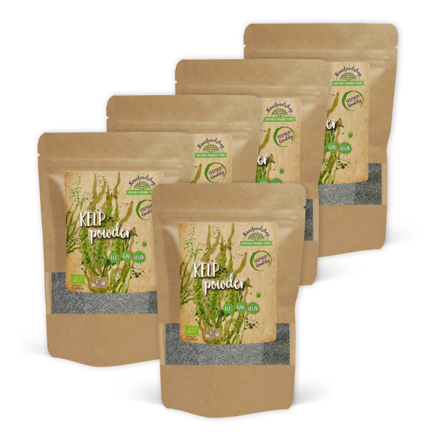 Kelp Pulver ØKO 125g x 5 pakker