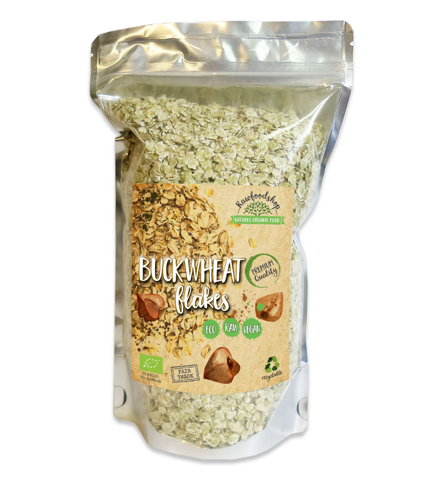 Bokhveteflak ØKO 500g