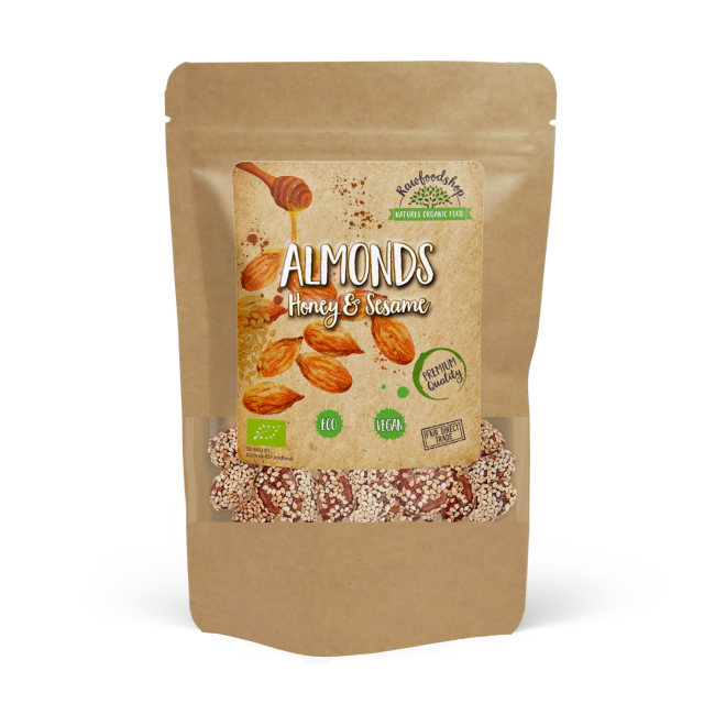 Mandel Honning & Sesam ØKO 200g