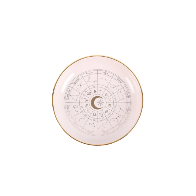 Pyntefat Astrology Wheel Off White