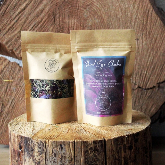 Tredje Øye Chakra Lotus Urte Te 30g