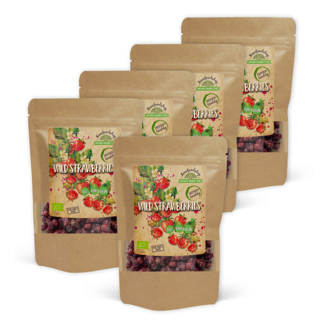 Markejordbær ØKO 100g x 5 pakker